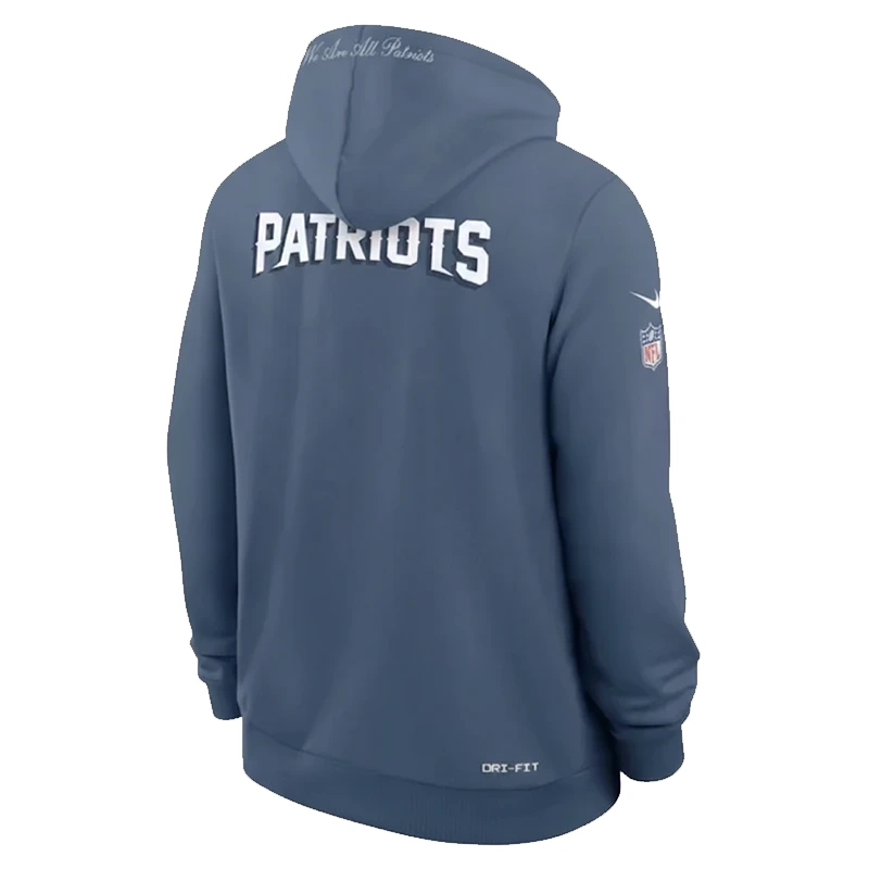 We Are All Patriots Rivalries Storm Blue Hoodie - Image 3