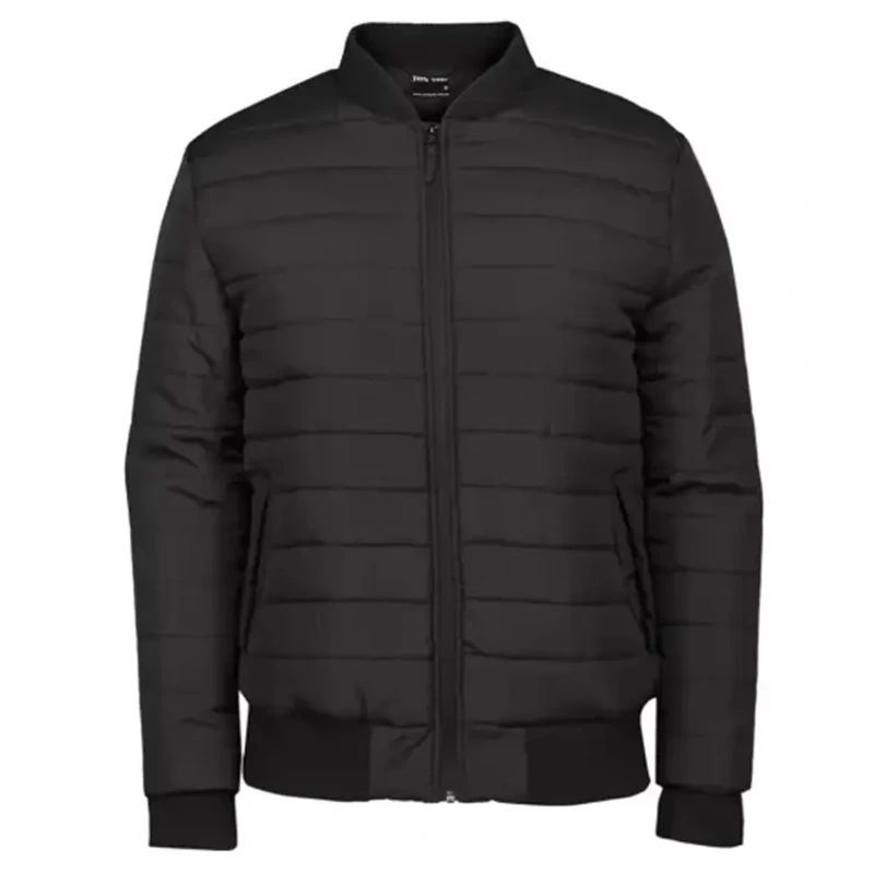 Horizontal Design Puffer Jacket