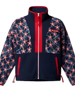 Winter Olympics 2026 Columbia Team USA Fleece Jacket