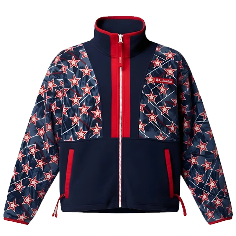 Winter Olympics 2026 Columbia Team USA Fleece Jacket