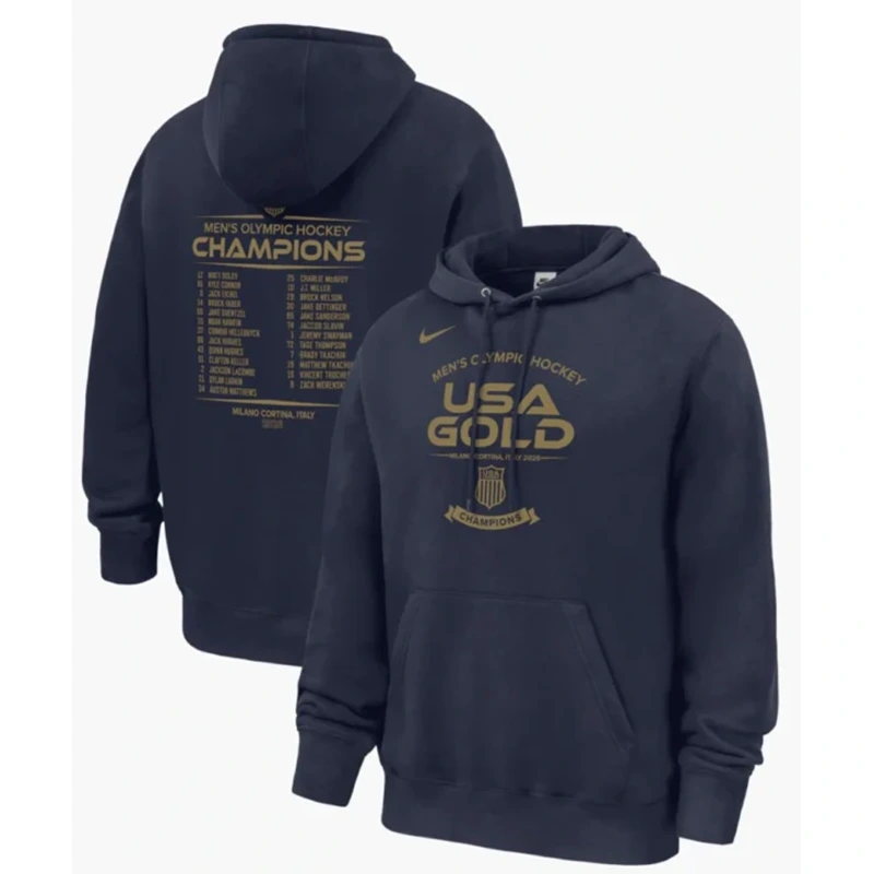 Winter Olympics 2026 Nike USA Hockey Hoodie