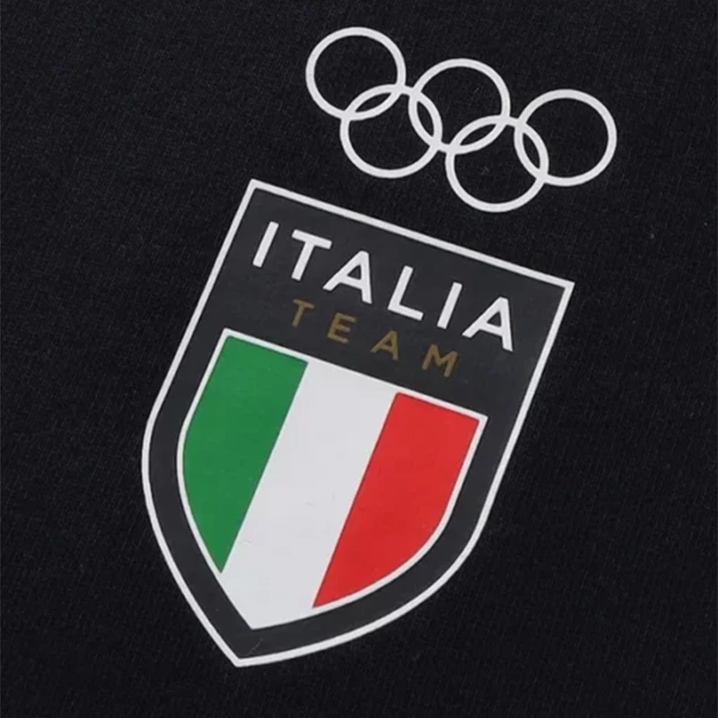 Winter Olympics 2026 Team Italy EA7 Emporio Armani Crew Sweatshirt - Image 3