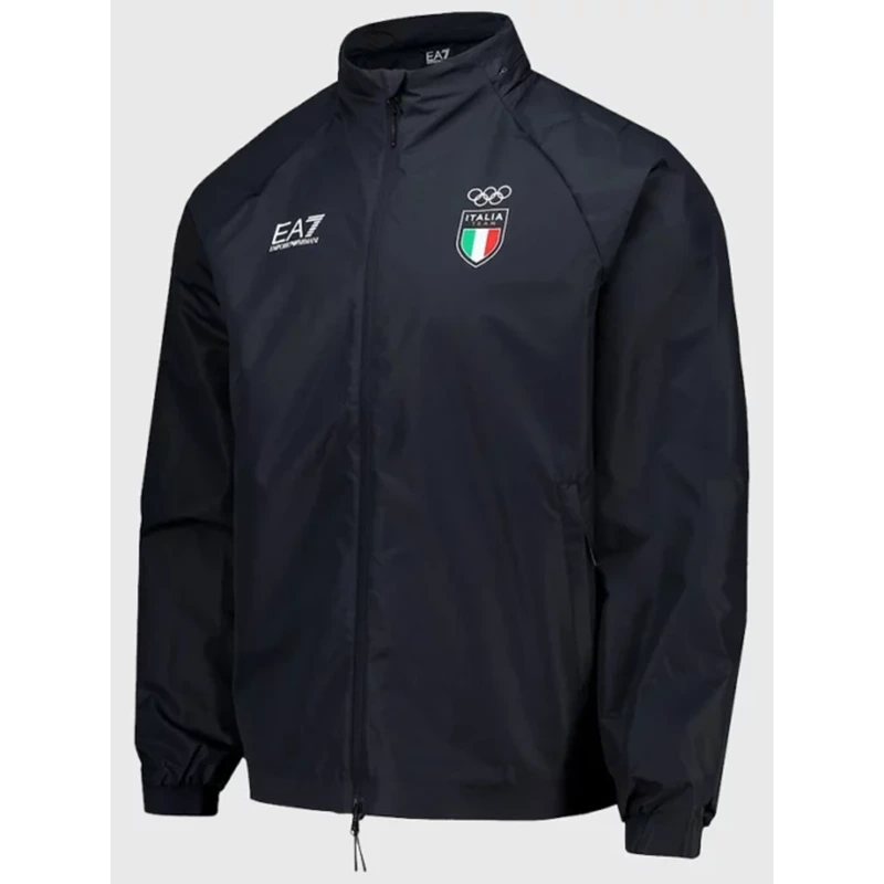 Winter Olympics 2026 Team Italy EA7 Emporio Armani Tech Jacket - Image 2