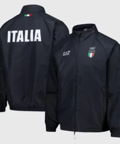 Winter Olympics 2026 Team Italy EA7 Emporio Armani Tech Jacket