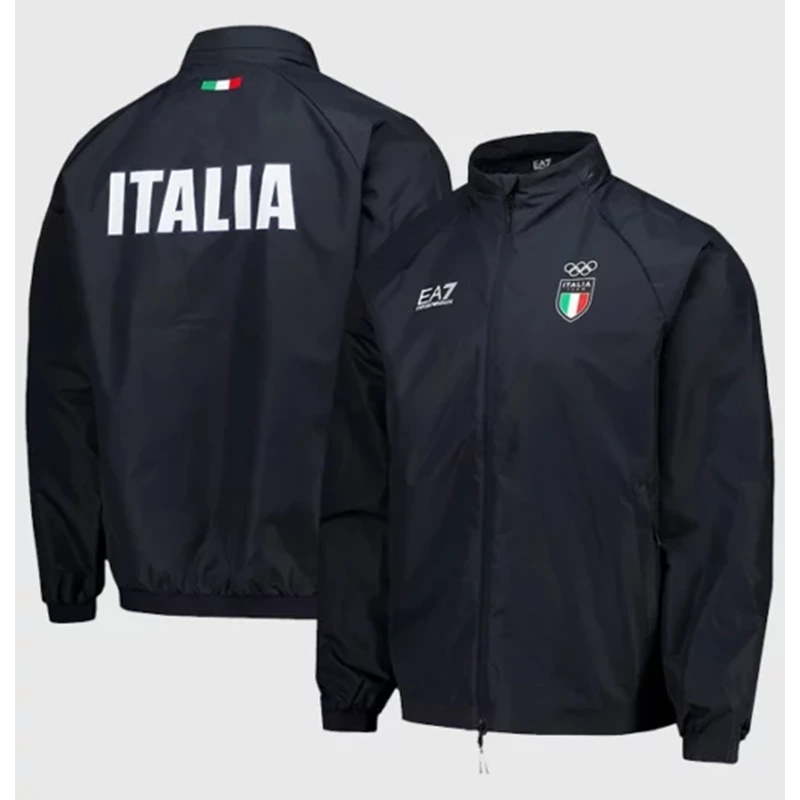 Winter Olympics 2026 Team Italy EA7 Emporio Armani Tech Jacket