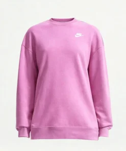 Women’s Nike Sportswear Club Fleece Crew-Neck Sweatshirt