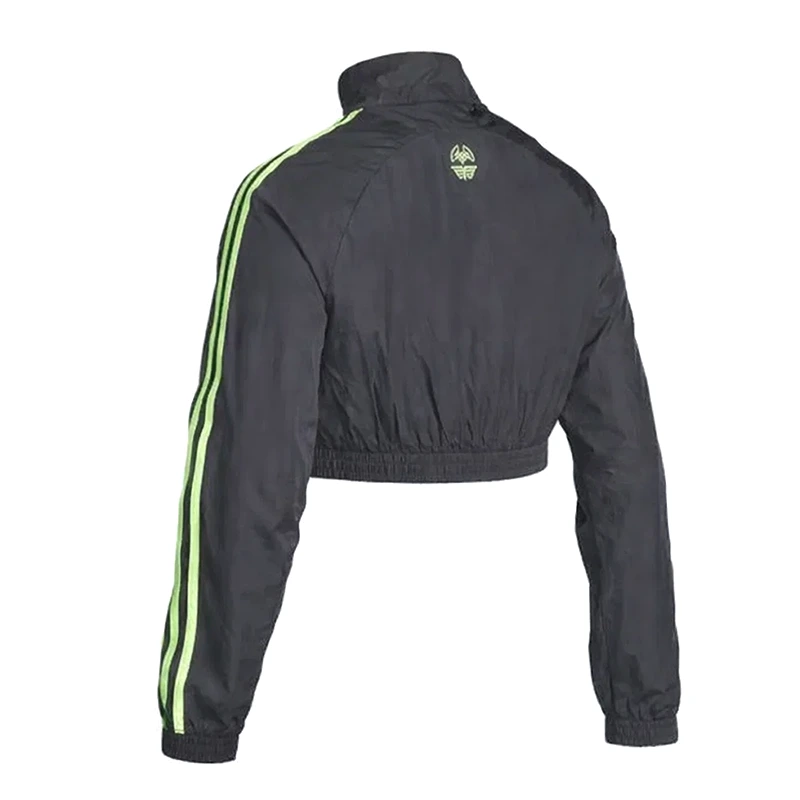 Womens Teamgeist Adicolor Cropped Track Jacket - Image 2