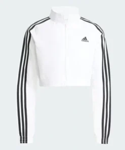 Women’s Teamgeist Adicolor Cropped Track White Jacket