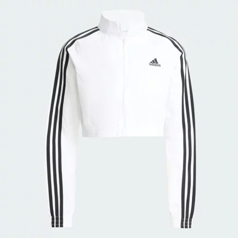 Women’s Teamgeist Adicolor Cropped Track White Jacket