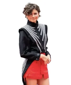 Zendaya Black Napoleon Jacket