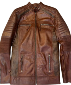 Men's Cafe Racer Retro Vintage Jacket