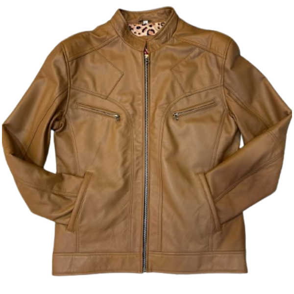 Men's J9 Distressed Leather Jacket
