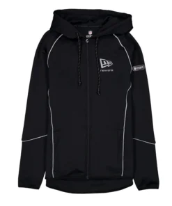 2026 Combine Active Full-Zip Black Hoodie