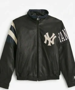 2026 Jordan Clarkson NY Yankees Leather Jacket