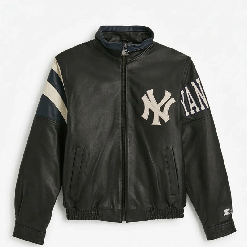 2026 Jordan Clarkson NY Yankees Leather Jacket