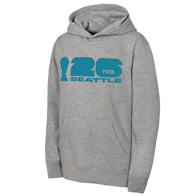 2026 World Cup Seattle Unisex Grey Hoodie - Image 2