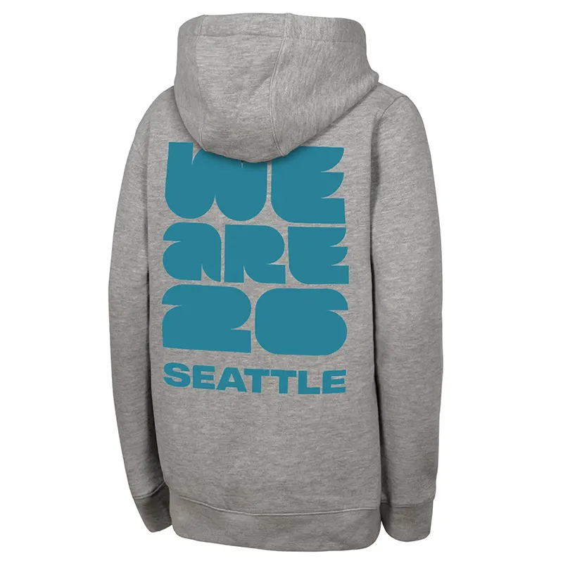2026 World Cup Seattle Unisex Grey Hoodie - Image 3