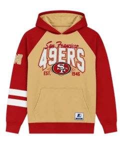 49ers Interception Colorblock Hoodie