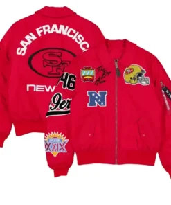 49ers New Era x Alpha Industries MA-1 Bomber Jacket
