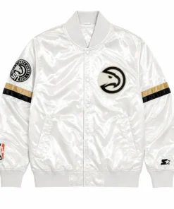 50 Years Atlanta Hawks White Jacket