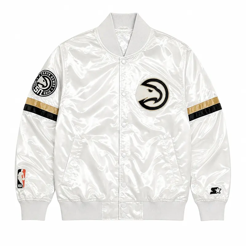 50 Years Atlanta Hawks White Jacket
