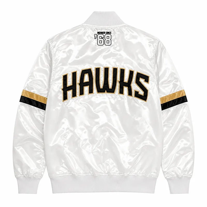 50 Years Atlanta Hawks White Jacket - Image 2