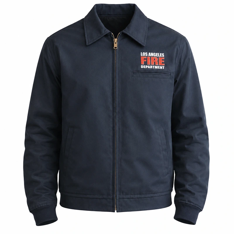 9-1-1 Nashville Eddie Diaz Blue Jacket - Image 2