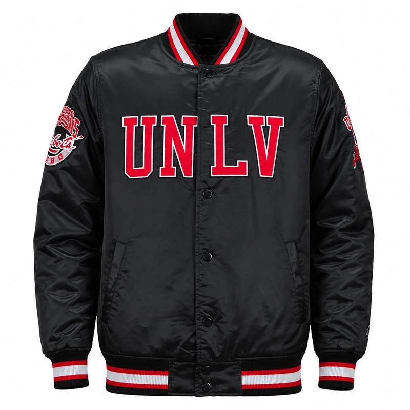 90's UNLV Black Varsity Jacket