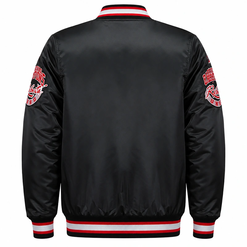 90's UNLV Black Varsity Jacket - Image 2