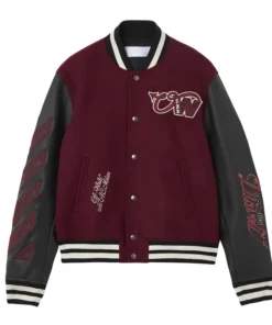 AC Milan x Off-White Ruben Loftus-Cheek Varsity Jacket
