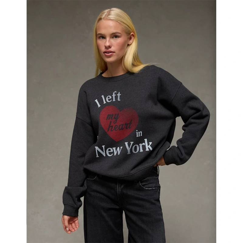 AE Valentine's Day Graphic Sweatshirt - Image 4