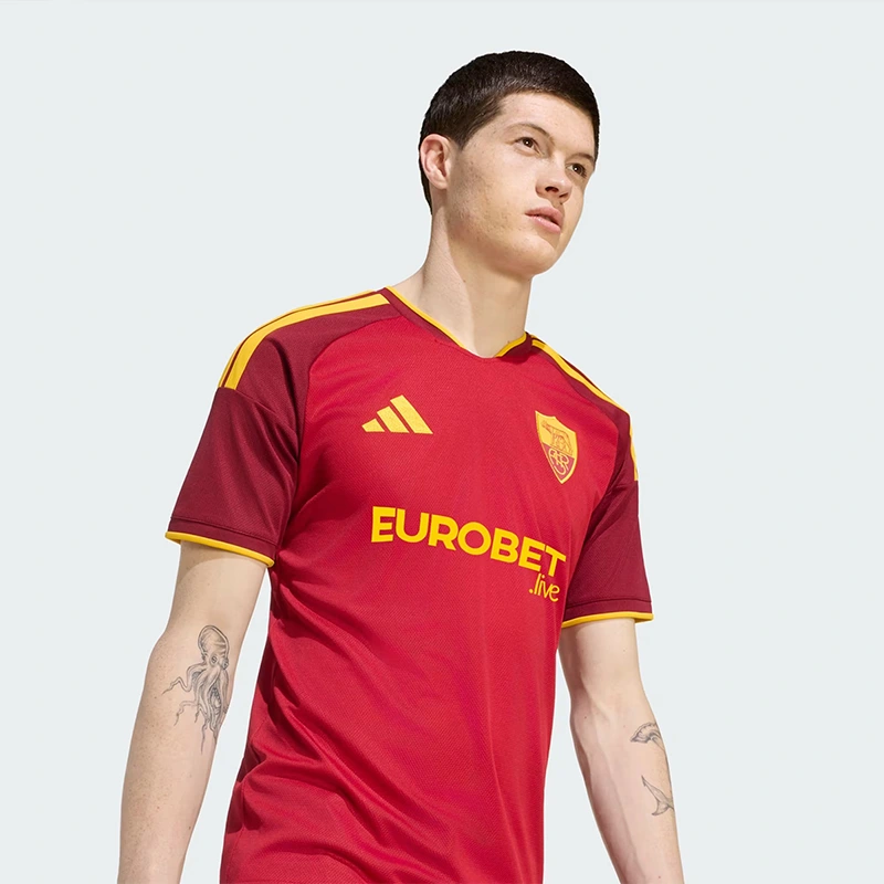 Adidas AS Roma 26/27 Home Jersey - Image 6