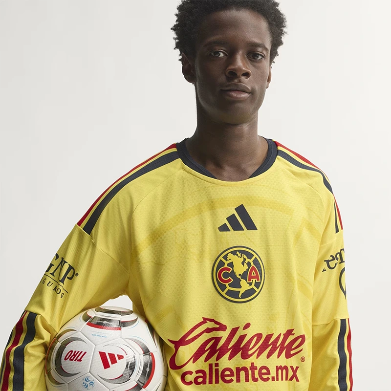 Adidas Club America 26/27 Home Authentic Long Sleeve Jersey - Image 3