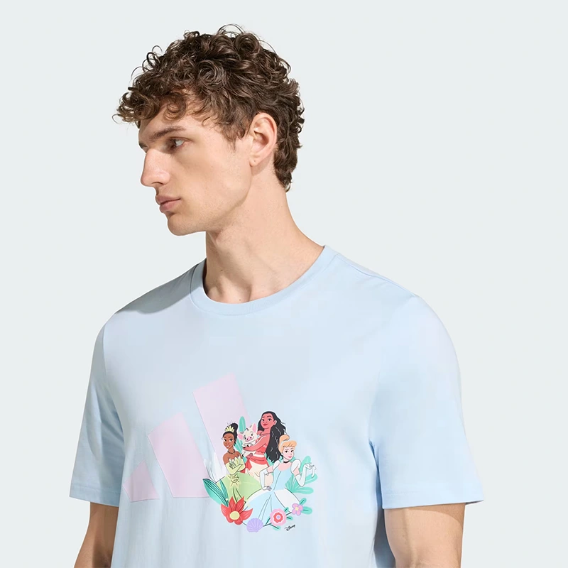 Adidas Disney Princesses Volleyball Graphic Tee - Image 3
