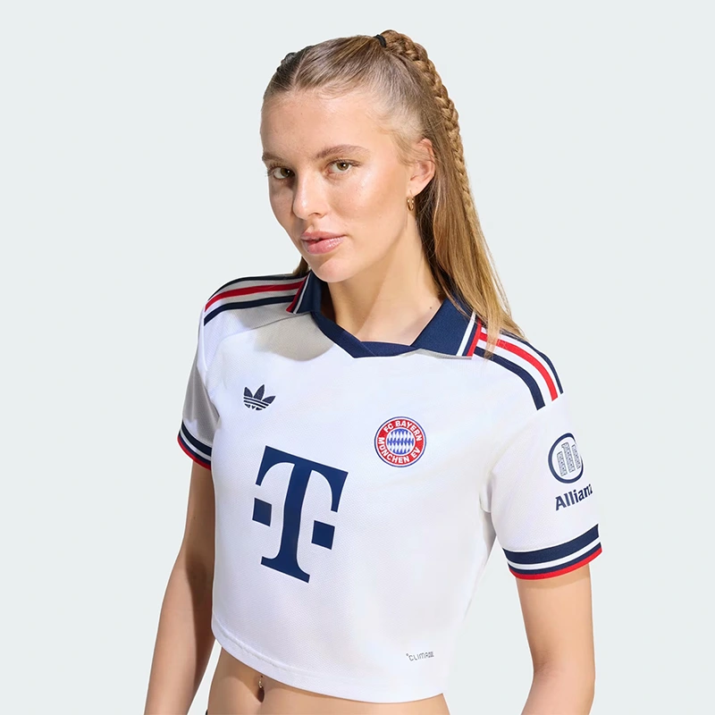 Adidas FC Bayern 26/27 Away Cropped Jersey - Image 3