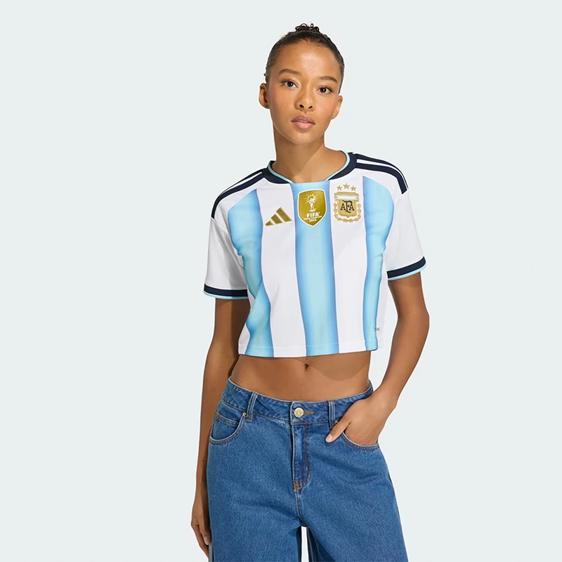 Adidas FIFA World Cup Argentina 2026 Home Cropped Jersey - Image 5