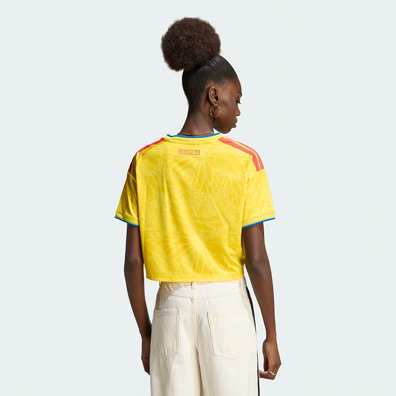 Adidas FIFA World Cup Colombia 2026 Home Cropped Jersey - Image 6