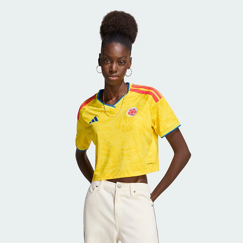 Adidas FIFA World Cup Colombia 2026 Home Cropped Jersey - Image 5