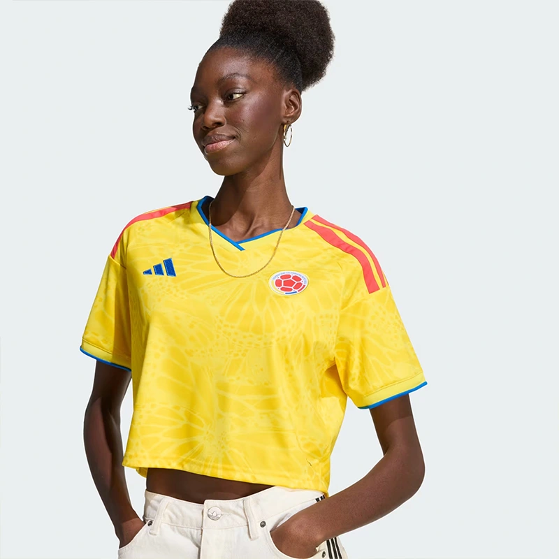 Adidas FIFA World Cup Colombia 2026 Home Cropped Jersey - Image 4