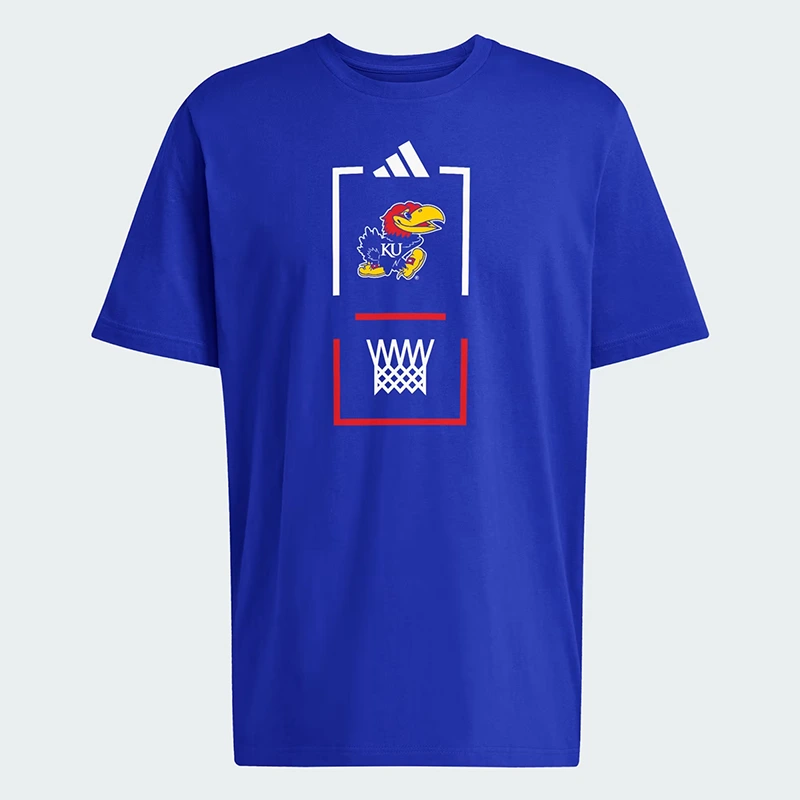 Adidas Kansas Jayhawks House Of Blanks T-Shirt