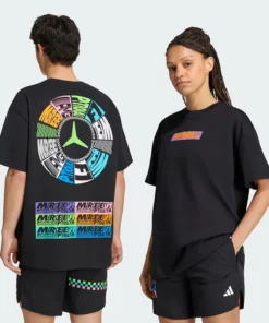 Adidas Mercedes - AMG Petronas Formula 1 Team Black Lights On Tee