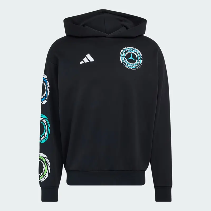 Adidas Mercedes-AMG Petronas Formula 1 Team Lights On Hoodie