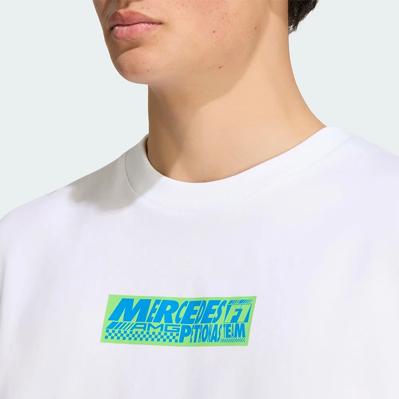 Adidas Mercedes - AMG Petronas Formula 1 Team Lights On Tee - Image 7