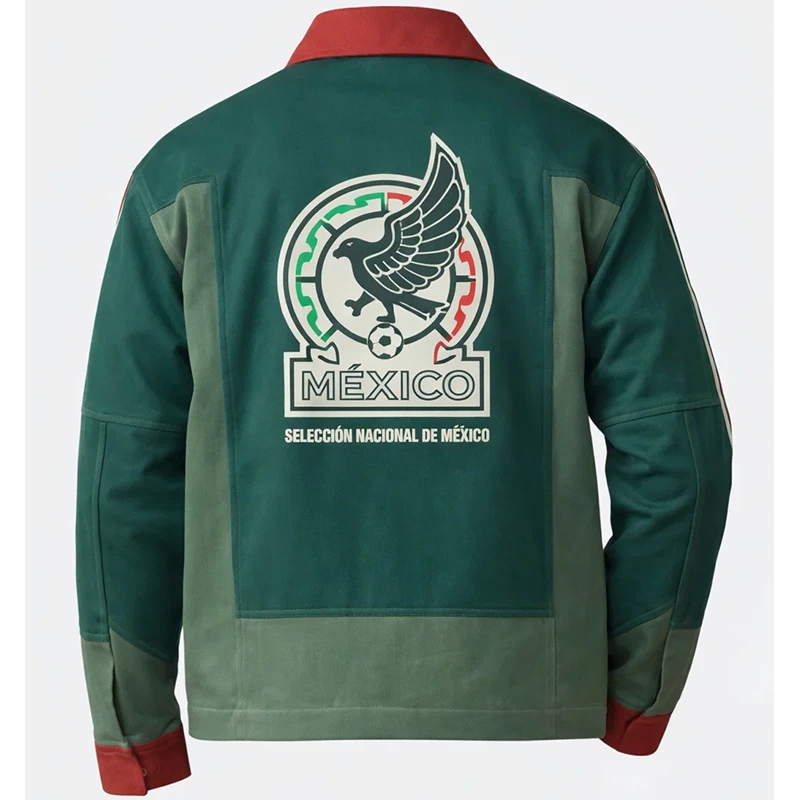 Adidas Mexico Worker Green Jacket - Image 3