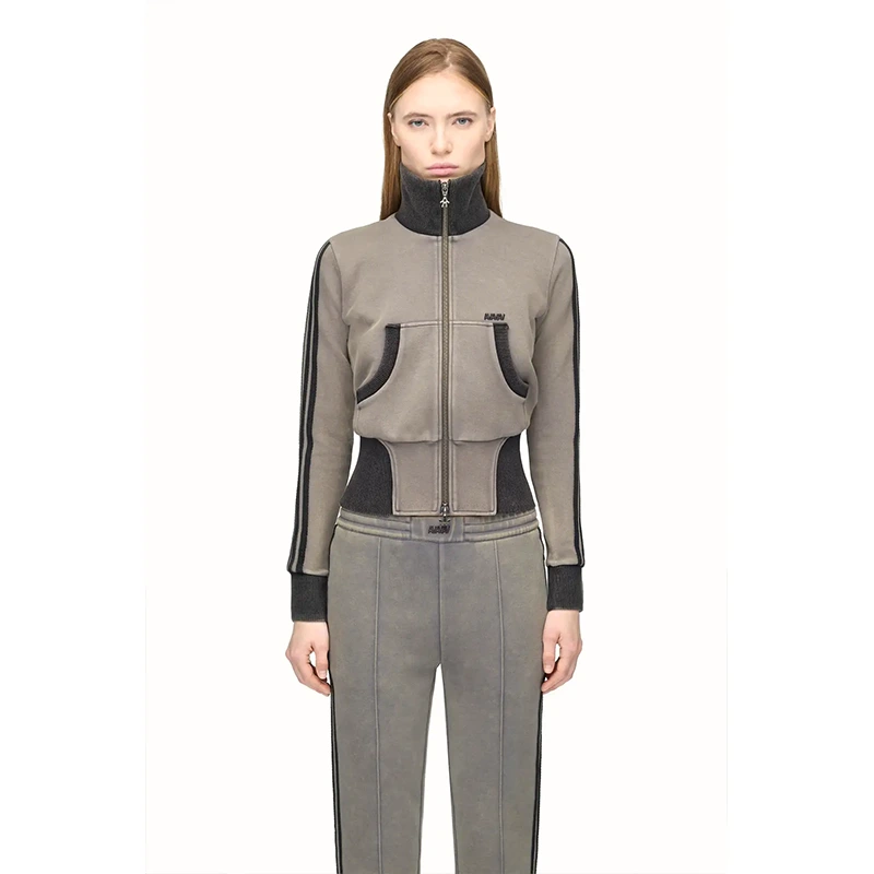 Adidas Originals By Avavav Cropped Track Jacket - Image 3