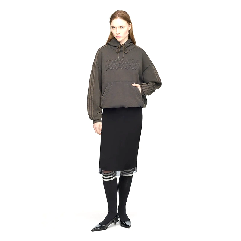Adidas Originals By Avavav Embossed Hoodie - Image 5