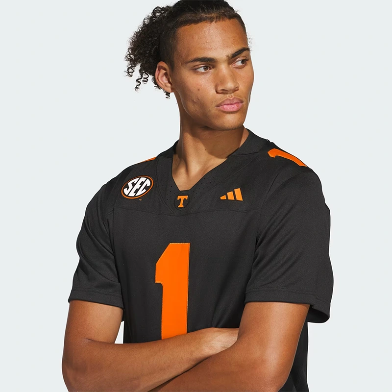 Adidas Premier Tennessee Volunteers Dark Mode Tailgate Jersey - Image 5