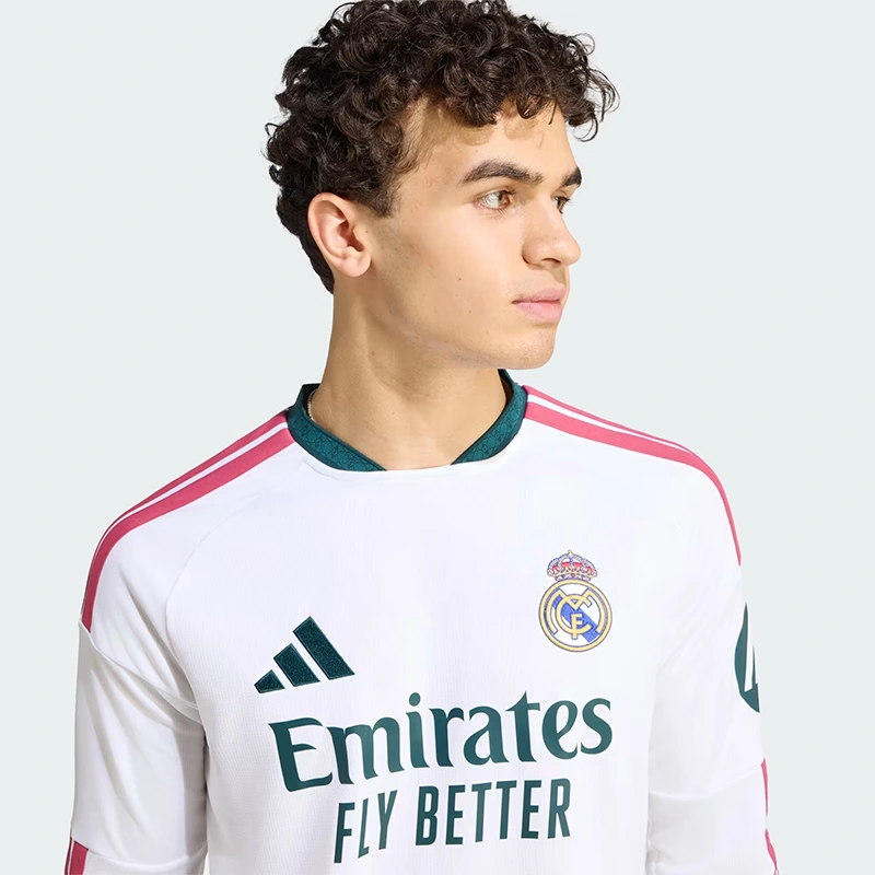 Adidas Real Madrid 26/27 Long Sleeve Home Jersey Men's - Image 6