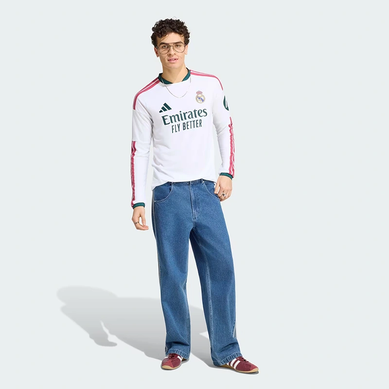 Adidas Real Madrid 26/27 Long Sleeve Home Jersey Men's - Image 5