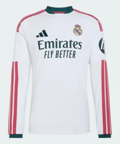 Adidas Real Madrid 26/27 Long Sleeve Home Jersey Men's
